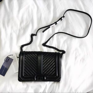 Rebecca Minkoff | NWT black leather crossbody